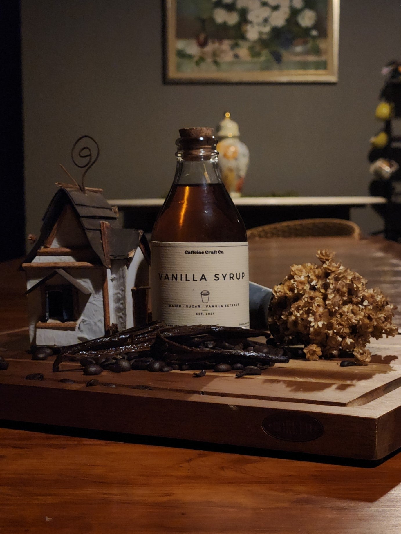 Vanilla Syrup (300ml) - ZERO (Xylitol)